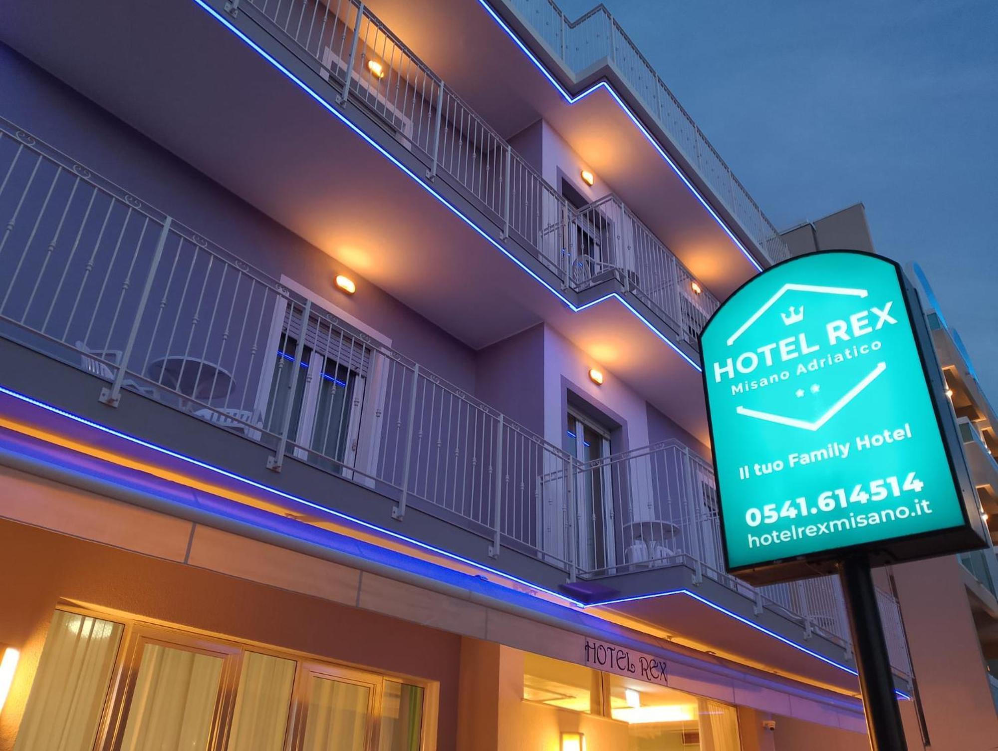 Hotel Rex Misano Adriatico Exterior photo